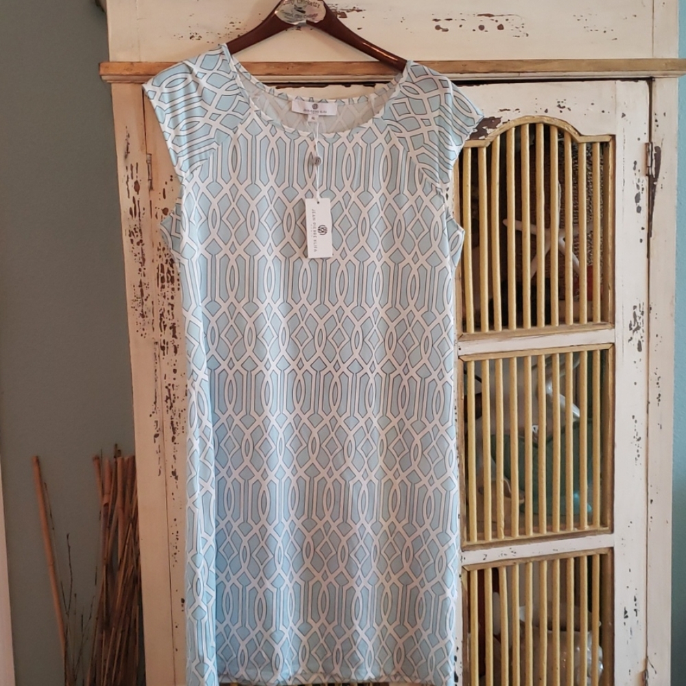 NWT JEAN-PIERRE CELTIC PRINT DRESS  XL